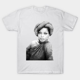 Diana Ross Halftone T-Shirt